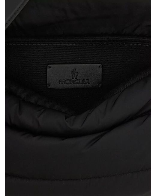 Moncler Black Caradoc Nylon Clutch Bag