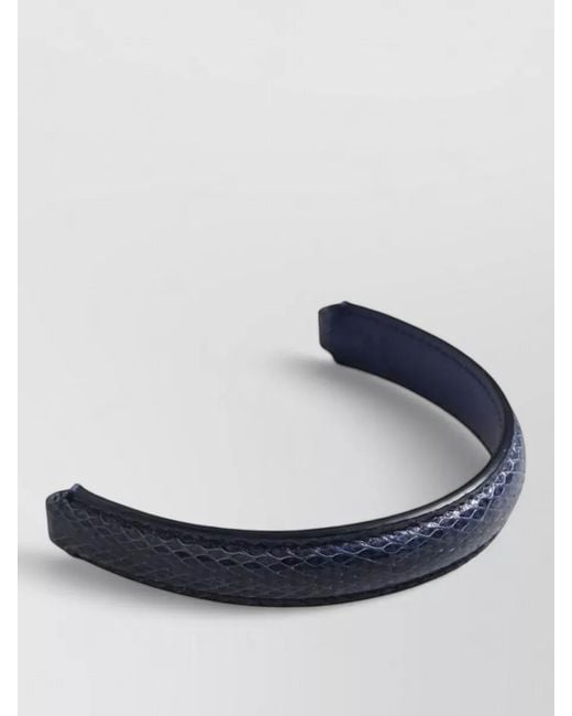 Dolce & Gabbana Blue Ayers Leather Bag Handle Shoulder Strap