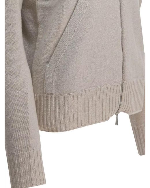 Drumohr Gray Cashmere Cardigan