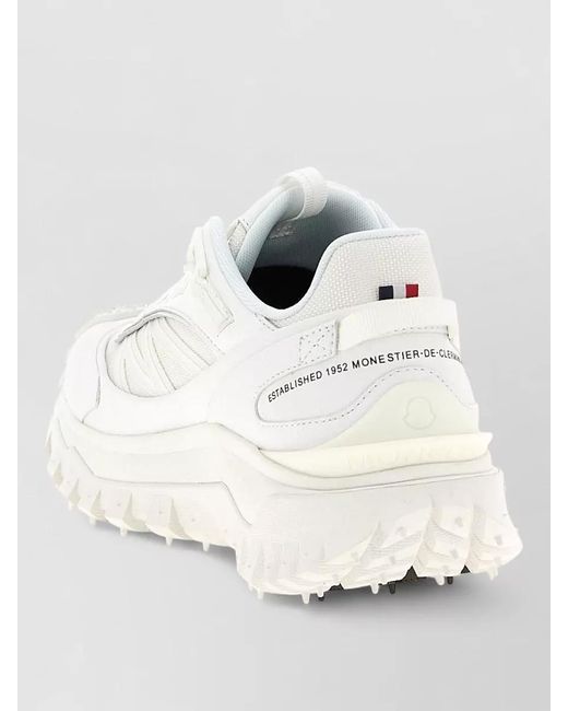 Moncler White Trailgrip Gtx Low Sneakers for men