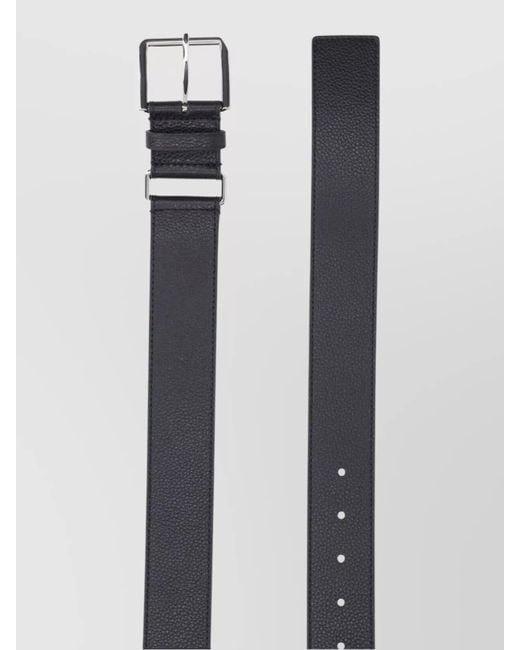 Givenchy Black Leather Belt for men