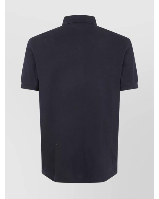 Fred Perry Blue Cotton Polo Shirt for men