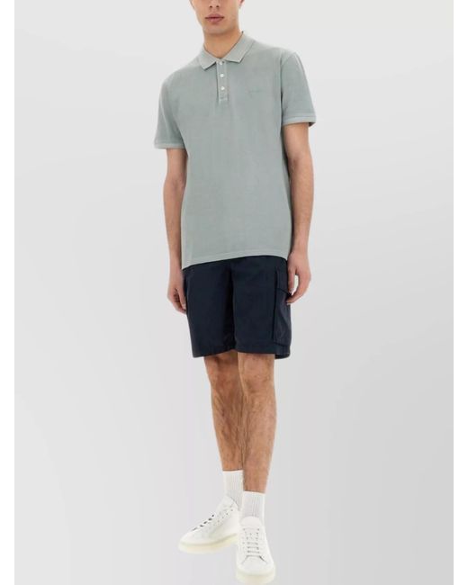 Woolrich Gray Mackinack Polo Shirt for men
