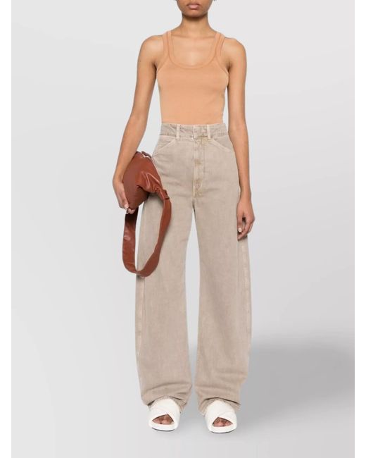 Lemaire Natural Tank Top