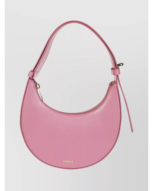 Furla Pink Mini Shoulder Bag Delizia Design