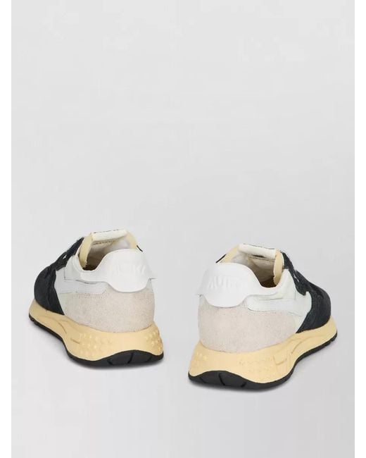 Autry Multicolor Reelwind Suede Mesh Sneakers Low Profile for men