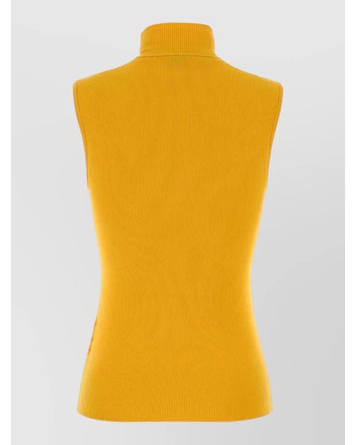 Loewe Yellow Knit Top