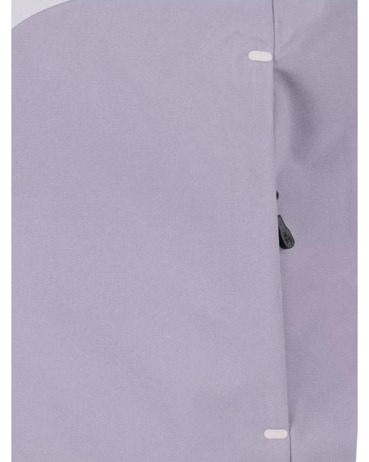 The North Face Purple Raincoat for men