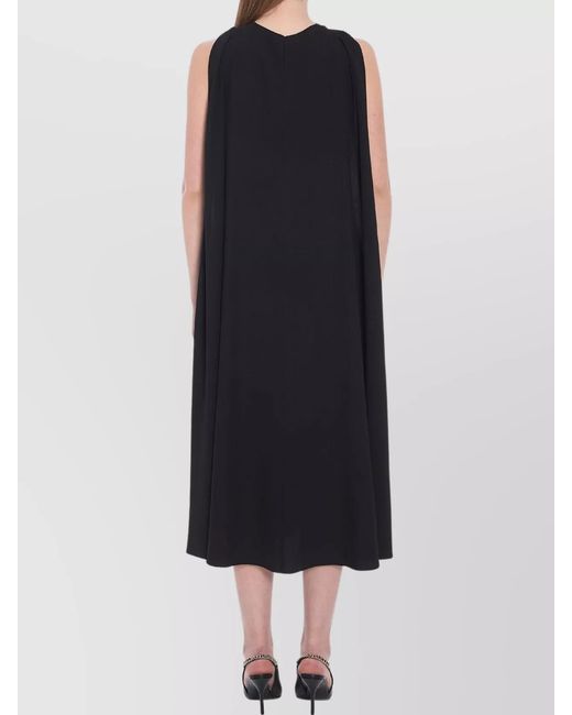 Gucci Black Halterneck Sleeveless Midi Dress