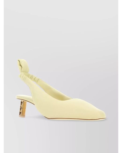Boyy Natural Leather Slingback Pumps