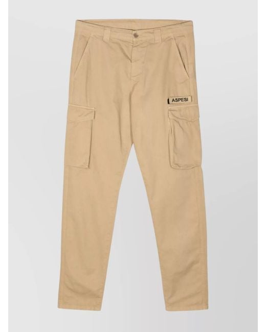 Aspesi Natural Straight-Leg Trousers for men