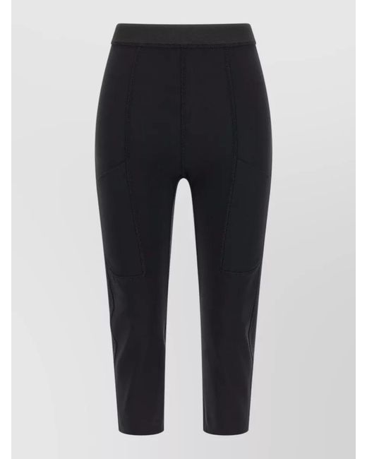 Coperni Blue Cycling Capri Leggings