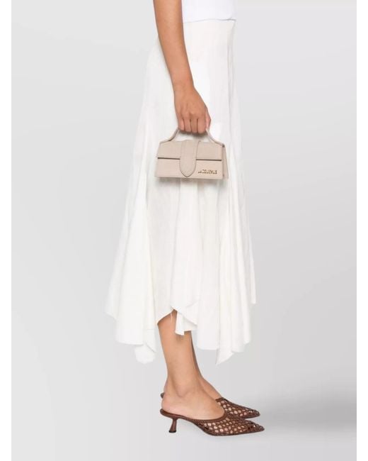 Jacquemus Natural Le Bambino Leather Shoulder Bag