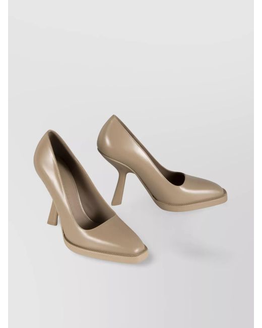 Ferragamo Multicolor Leather Pointed-Toe Pumps