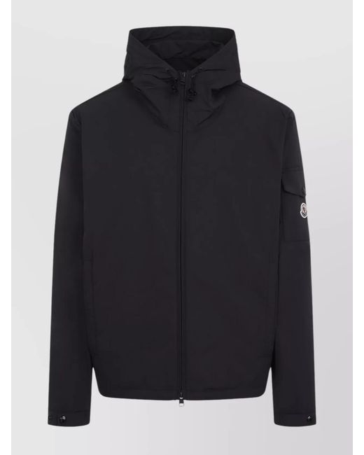 Moncler Blue Sassiere Hooded Jacket for men