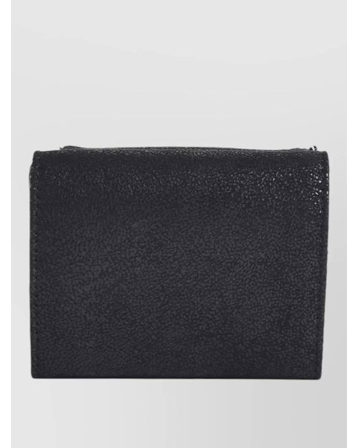 Stella McCartney Black Tri Fold Purse