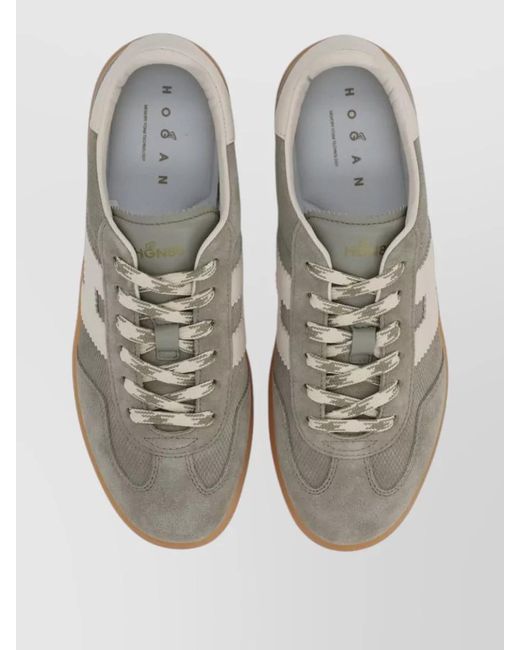 Hogan Multicolor Leather Low-Top Sneakers
