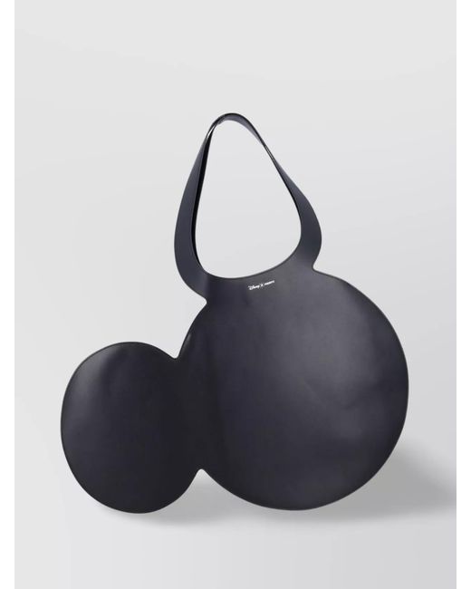 Coperni Blue Leather Tote Bag