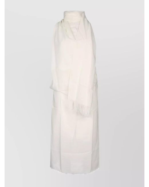 Totême  White Knee-Length Dress