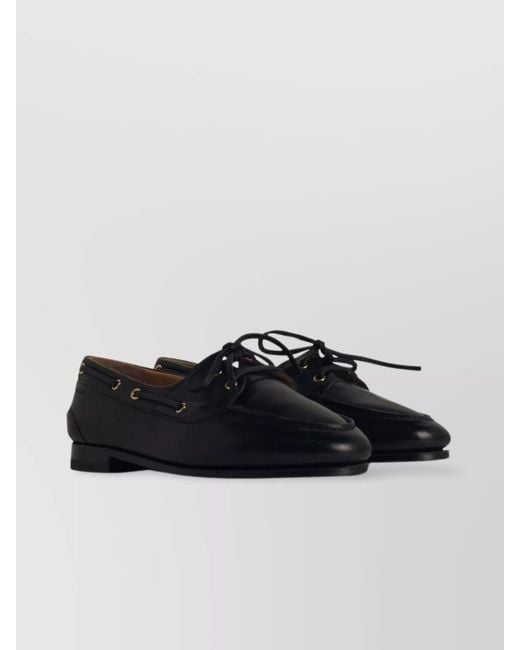 Bally Black Leather Loafers