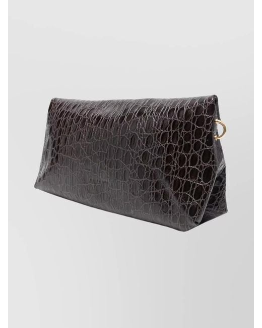 Dries Van Noten Multicolor Leather Shoulder Bag