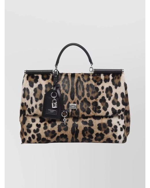 Dolce & Gabbana Multicolor My Sicily Leather Shoulder Bag