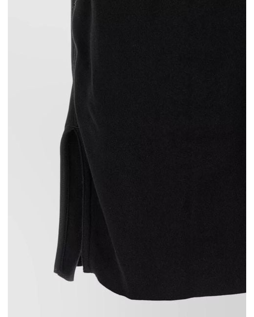 Rick Owens Black Boxer Style Bermuda Shorts Relaxed Cut for men