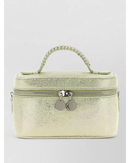 Stella McCartney Vanity Falabella Crossbody Bag Metallic Chain Handle