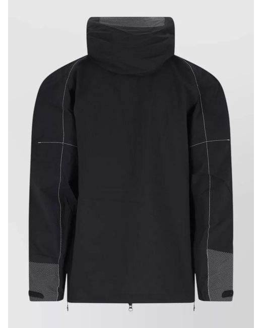 And Wander Blue Raincoat for men