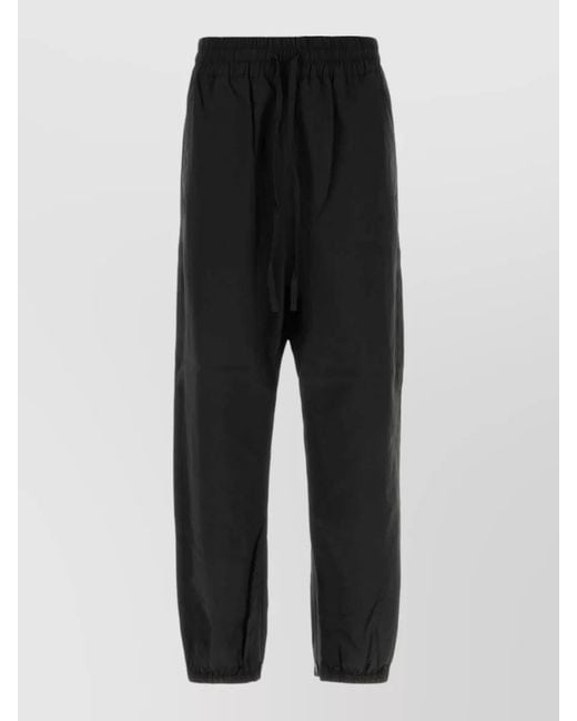 Fear Of God Black Technical Jogger Pants Elastic Cuffs Back Pocket for men