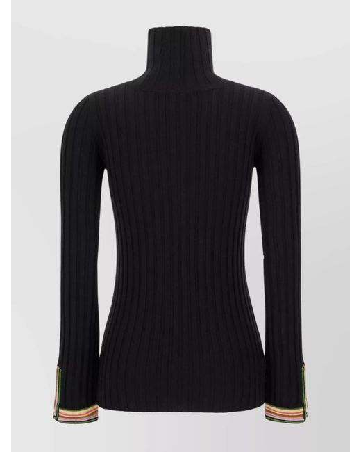 Etro Black Wool Jumper