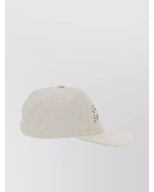 Stella McCartney White Logo Baseball Cap