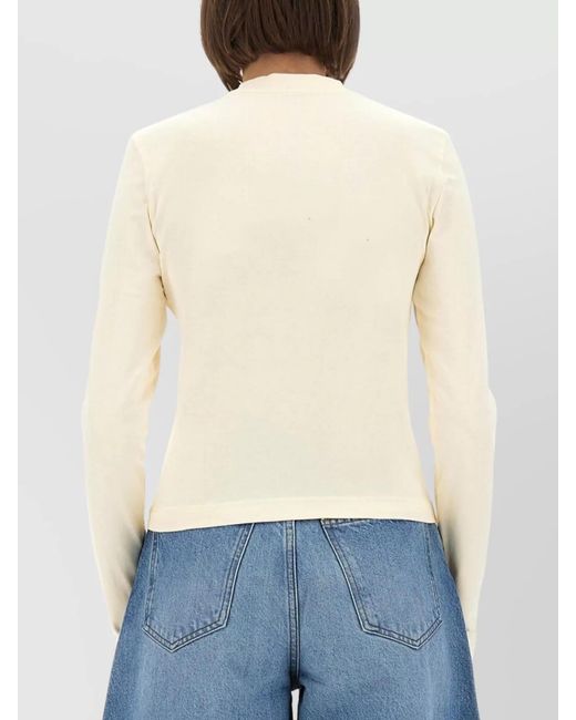 Jacquemus White Long-Sleeve T-Shirt