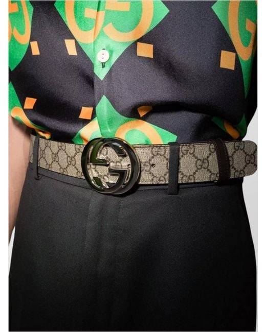 Gucci Natural Belt Accessories for men
