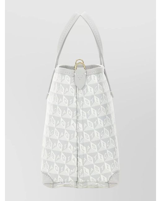 Anya Hindmarch Gray "I Am A Plastic Bag Wink" Tote Bag Xs