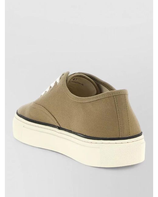 Jacquemus Metallic Cotton Low-Top Sneakers for men