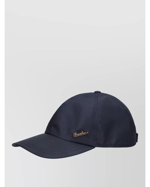 Borsalino Blue Hiker Baseball Cap Curved Brim Waterproof