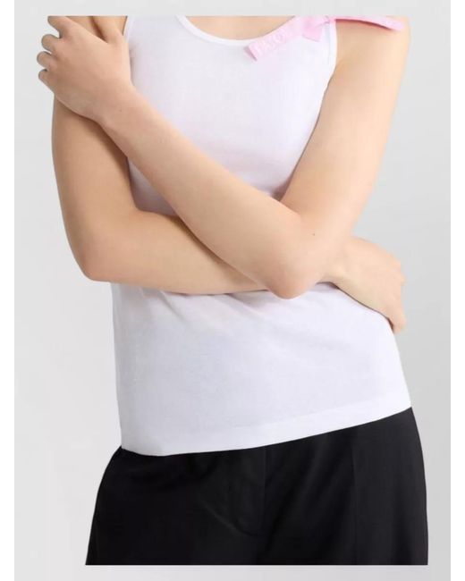 Patou White Tank Top