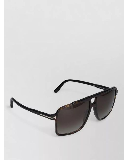 Tom Ford Black Sunglasses Ft1177 52B Square Tinted Lenses