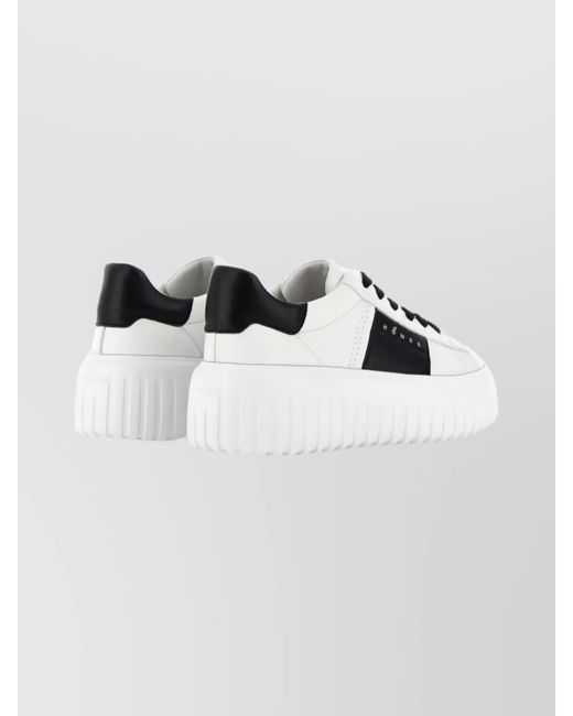 Hogan White Low-Top Sneakers