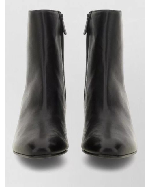 Roberto Festa Black Allyk Ankle Boots Block Heel Pointed Toe