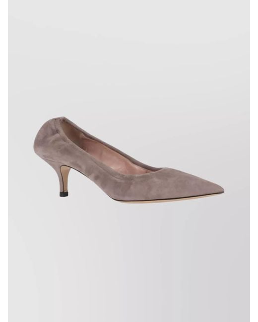 P.A.R.O.S.H. Multicolor Suede Leather Pumps