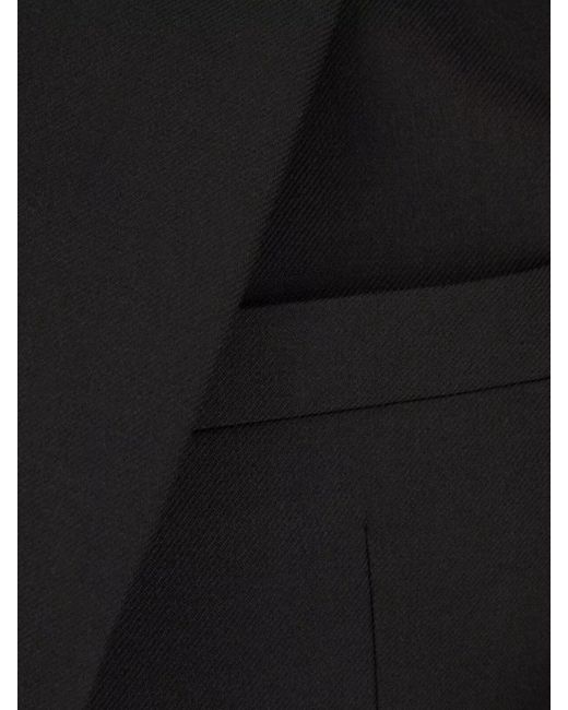 Saint Laurent Black Wool Blazer for men