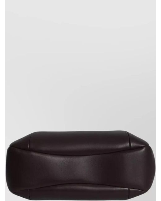 Alaïa Black Leather Top Handle Tote Bag