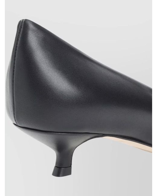 Giorgio Armani Multicolor Leather Court Pumps Banded Flute Heels
