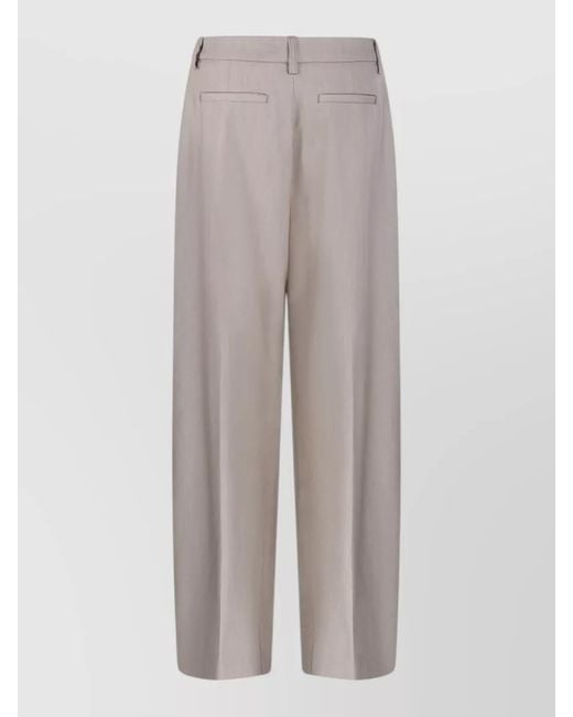 Thelatest White Wide-Leg Trousers