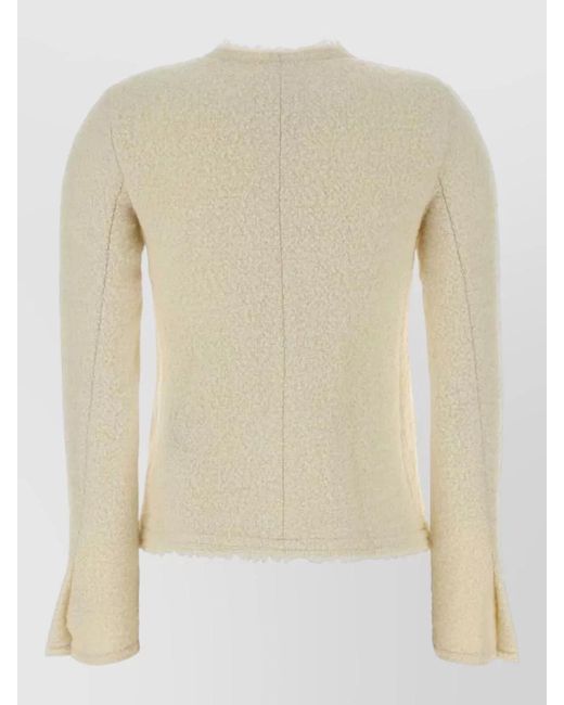 Isabel Marant Natural Suely Boucle Blazer Double Breasted Buttons for men