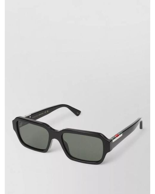 Gucci Metallic Sunglasses Gg1887S 001 Square Frame for men
