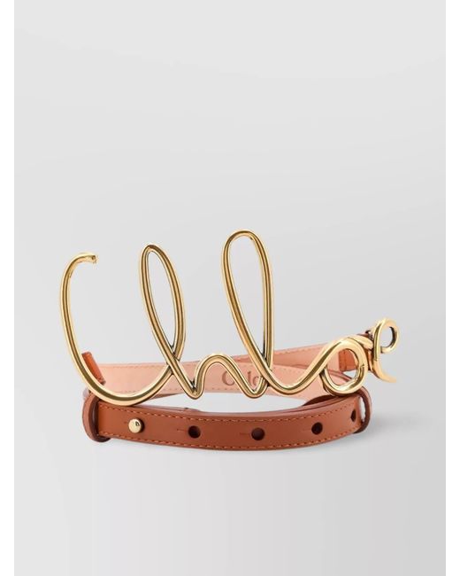 Chloé Multicolor Leather Belt