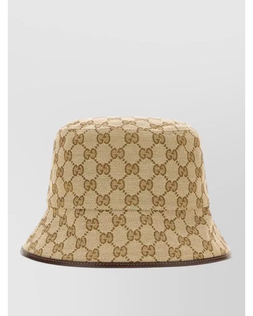 Gucci Natural Gg Bucket Hat
